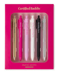 Certified Baddie Quotable Gel Pen Set