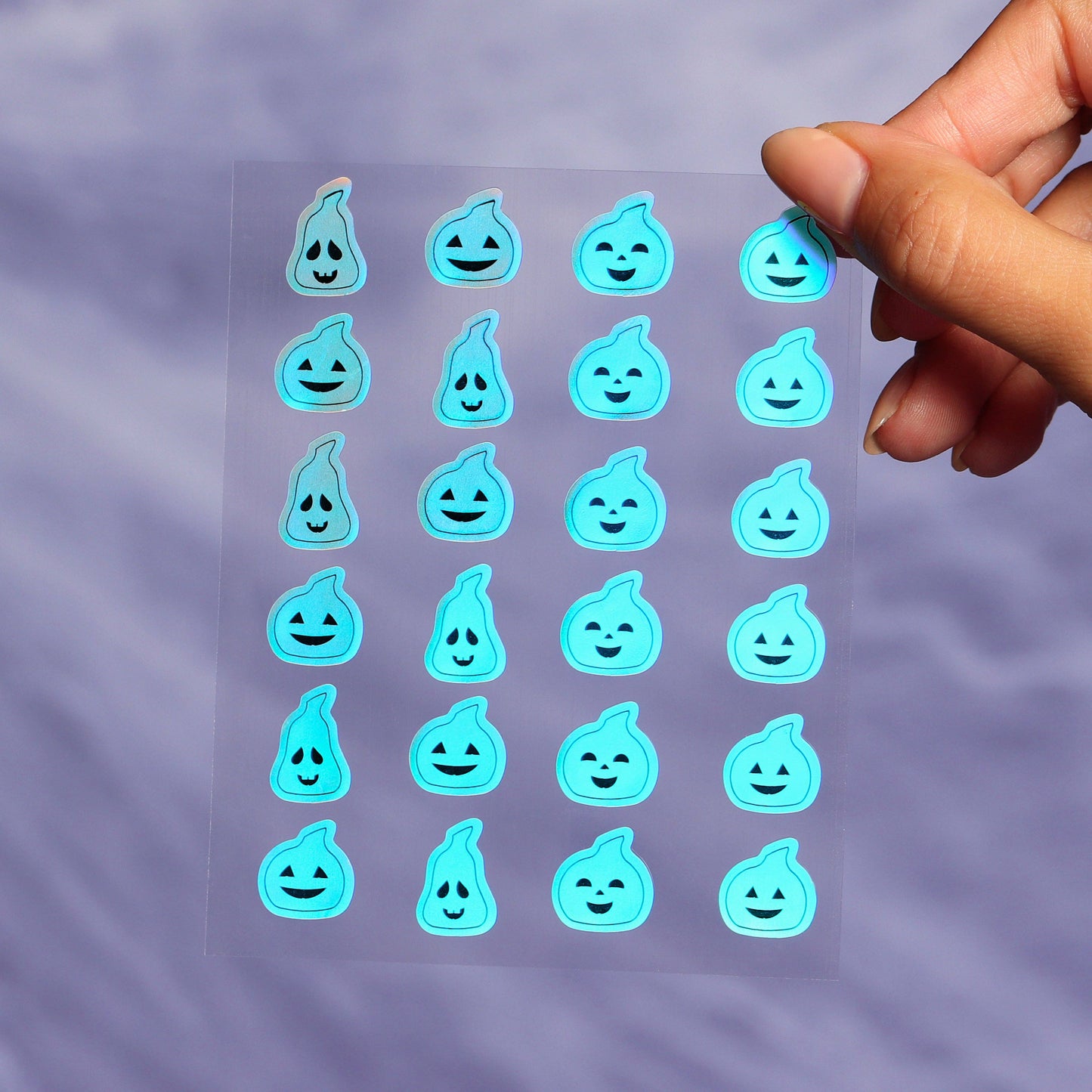 Halloween Holographic Pumpkin Pimple Patches