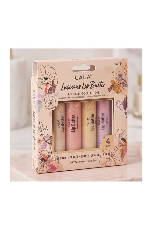Luscious 4pc Butter Lip Balm