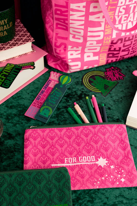 Wicked-Inspired Pencil Pouch, "I Have Been Changed for Good"