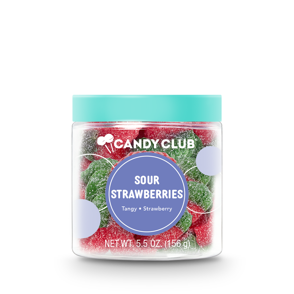 Sour Strawberry Gummies
