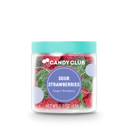 Sour Strawberry Gummies