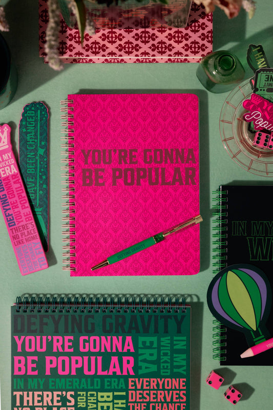 Wicked Inspired Notebook, You're Gonna Be Popular