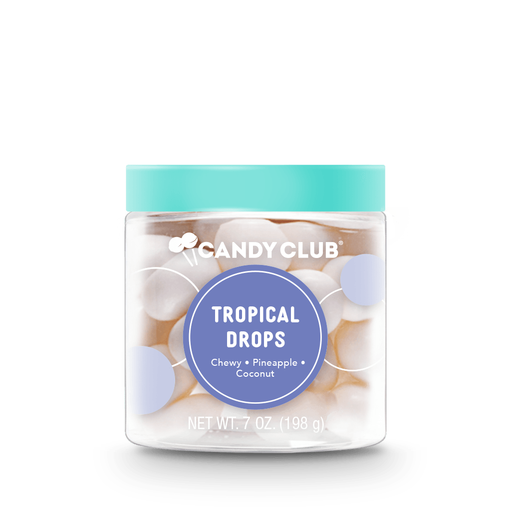 Tropical Drops: Gummy Candy Chews