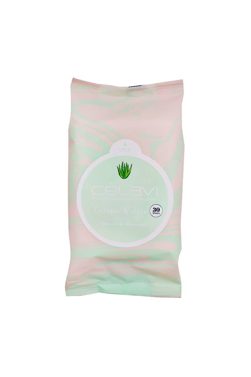 Collagen & Aloe Make-up Cleansing Towelette