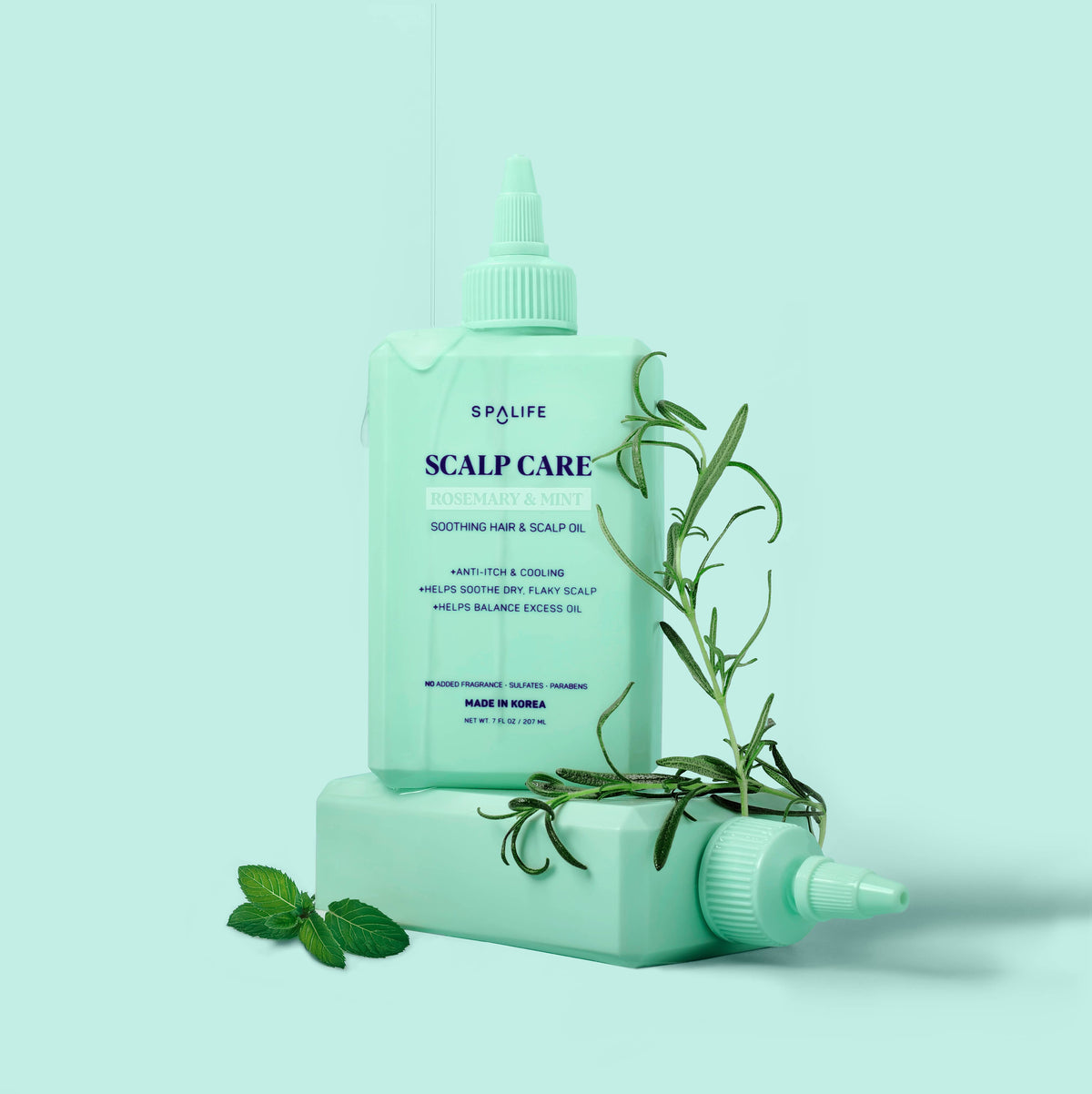 Rosemary & Mint Soothing Hair & Scalp Oil