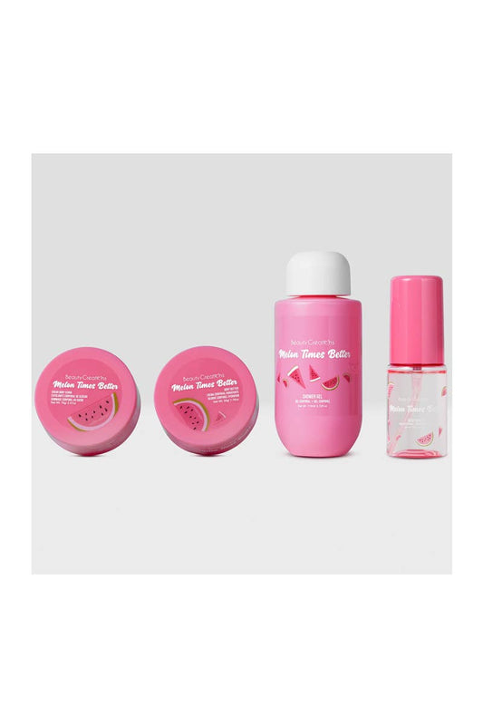Beauty Creations Watermelon Travel Body Care Kit
