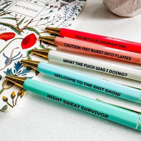 Hotter Than Ever Menopause Pen Set