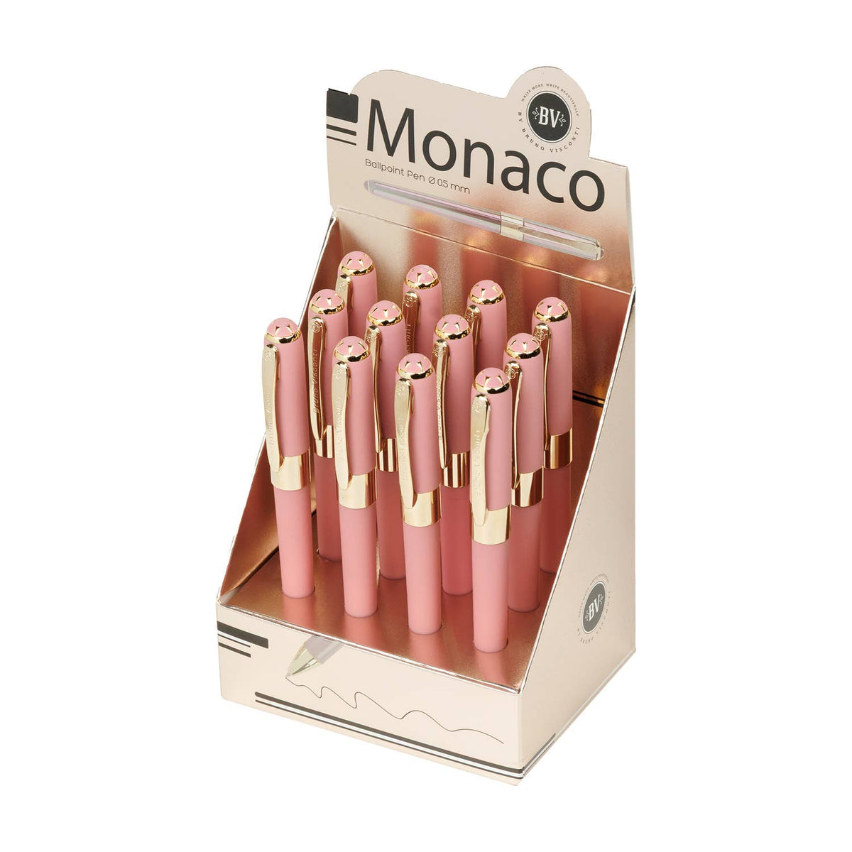 Monaco - Pink Ballpoint Pen