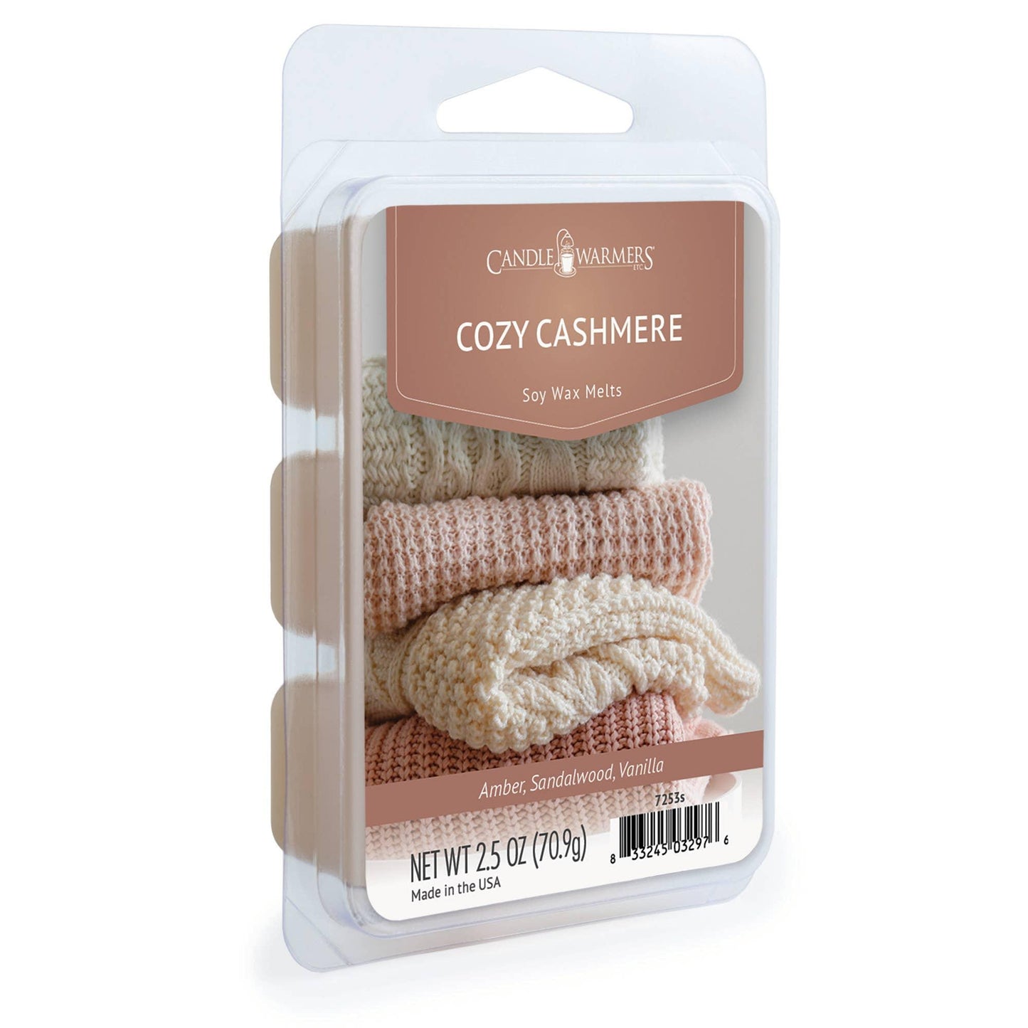 2.5 oz Wax Melt Cozy Cashmere