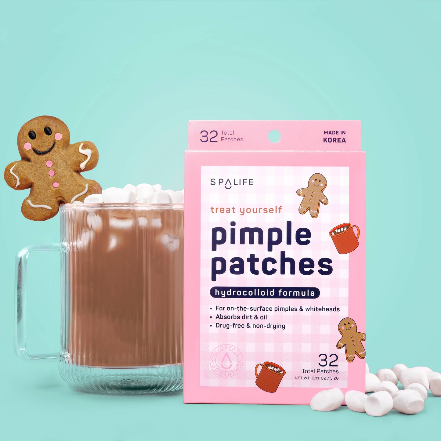 Treats Hydrocolloid Pimple Patches - 72 ct