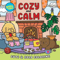 Cozy & Calm Bold and Easy Coloring Book