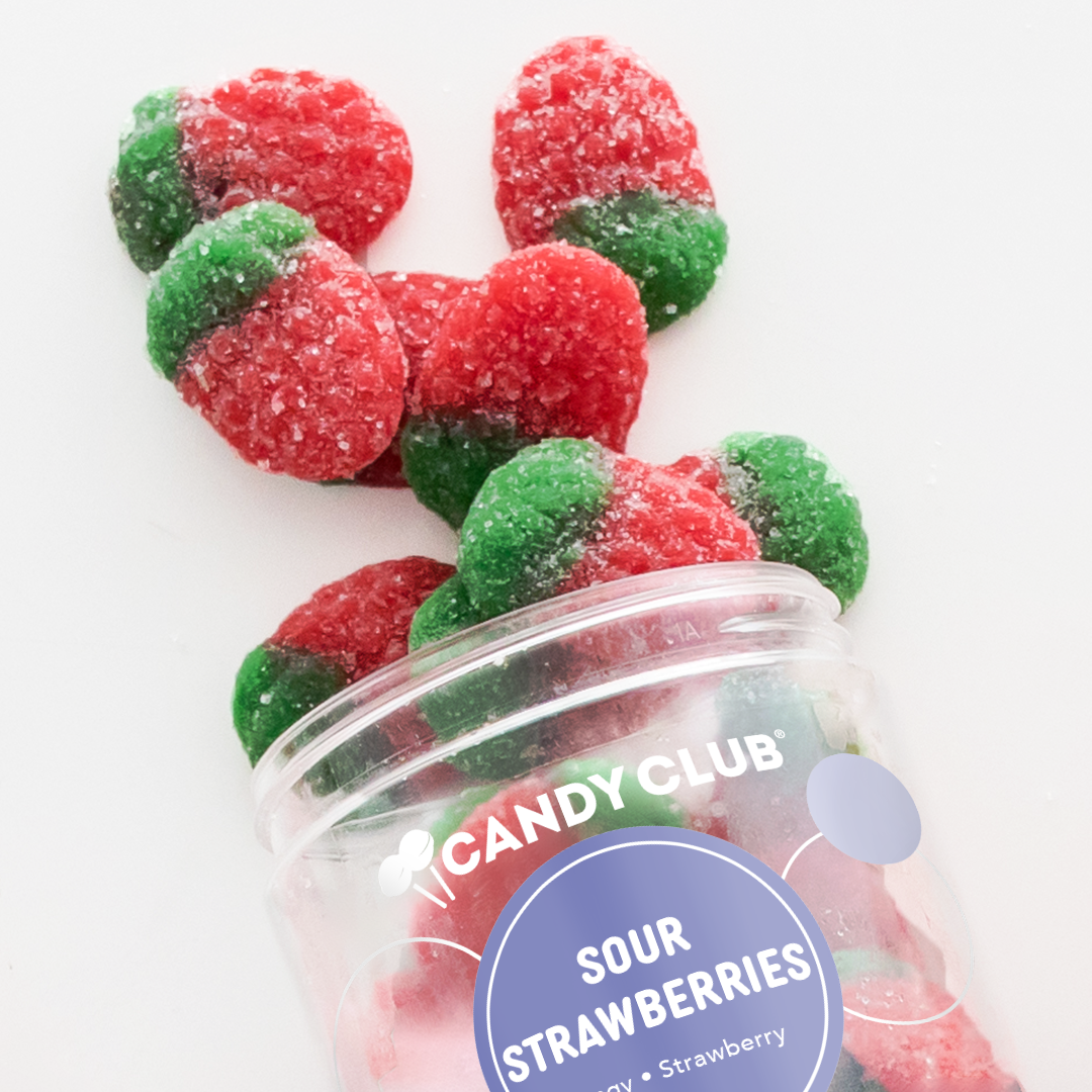 Sour Strawberry Gummies