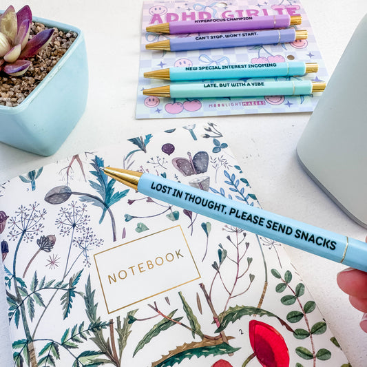 ADHD Girlie Pen Set
