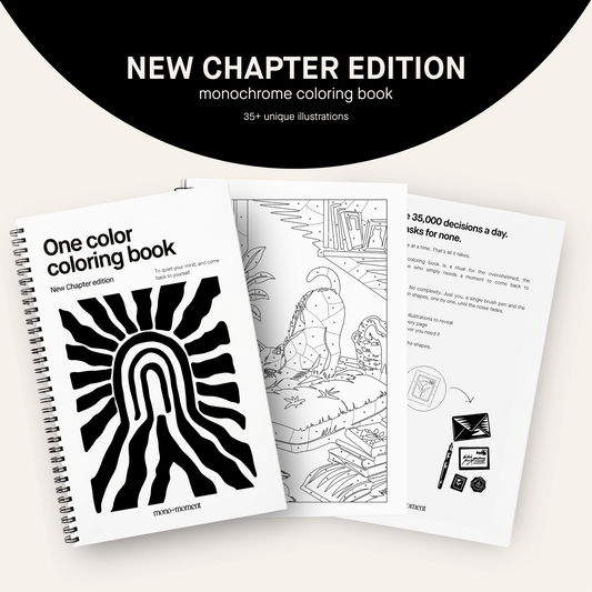 One Color Coloring Book - New Chapter Edition