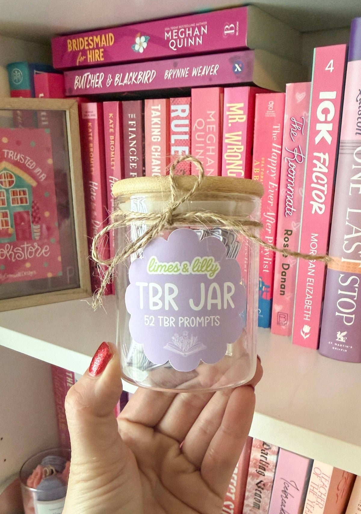 TBR Jar with 52 Reading Prompts