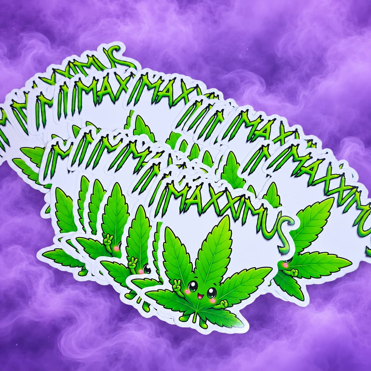 "Leaf It to Max" Sticker