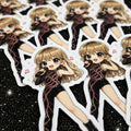 Pop Star Sticker, Snake Outfit