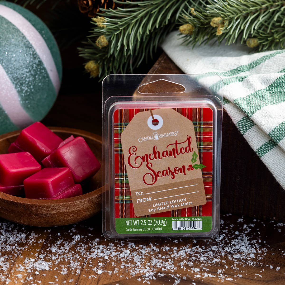 2.5 oz Wax Melt Enchanted Season Limited Edition Christmas