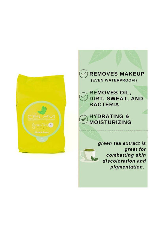 Green Tea Makeup Cleansing Towelette