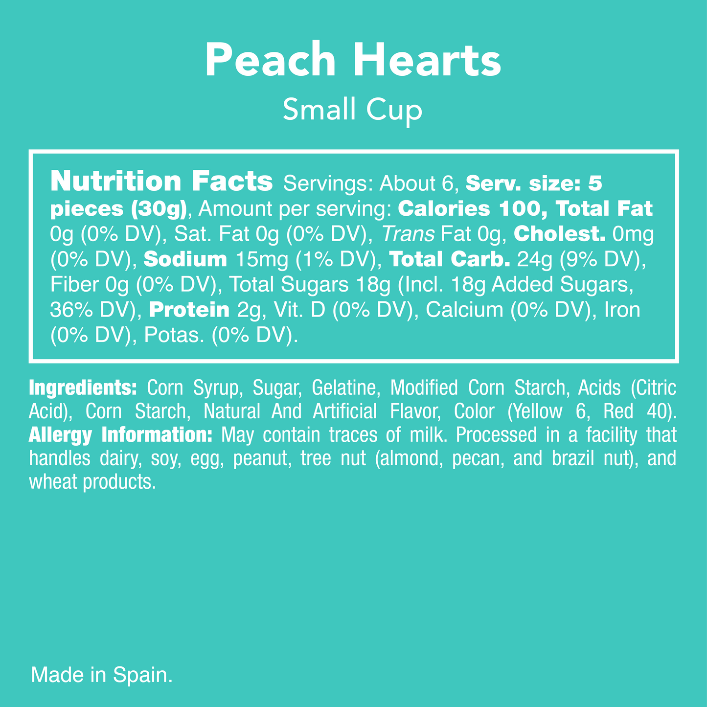Peach Hearts