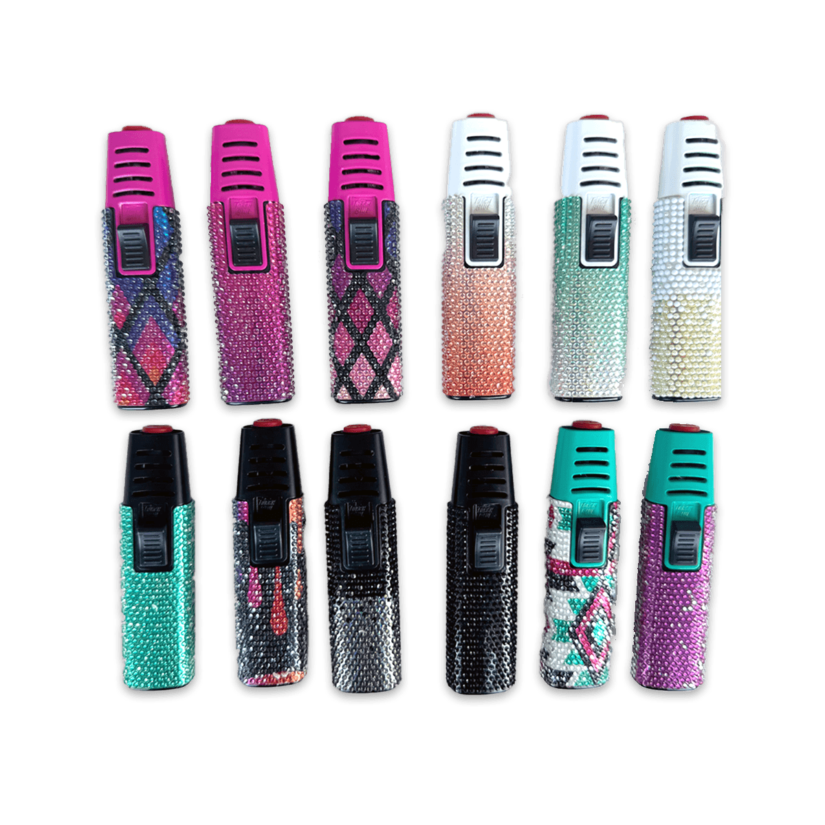 Rhinestone Torch Stick Lighter