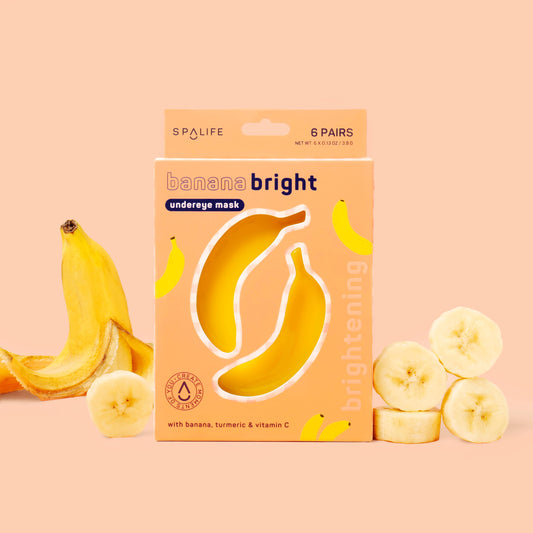 Banana Bright Undereye Mask, 8 Pairs