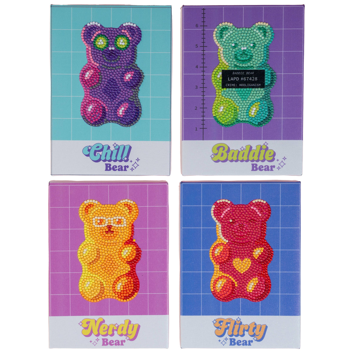 Diamond Art Girls' Night Kit - Bearsona