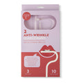 2pk Anti Wrinkle Straws w/ Brush Cleaner – Clear