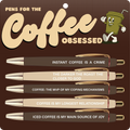 Coffee Obsessed Pen Set