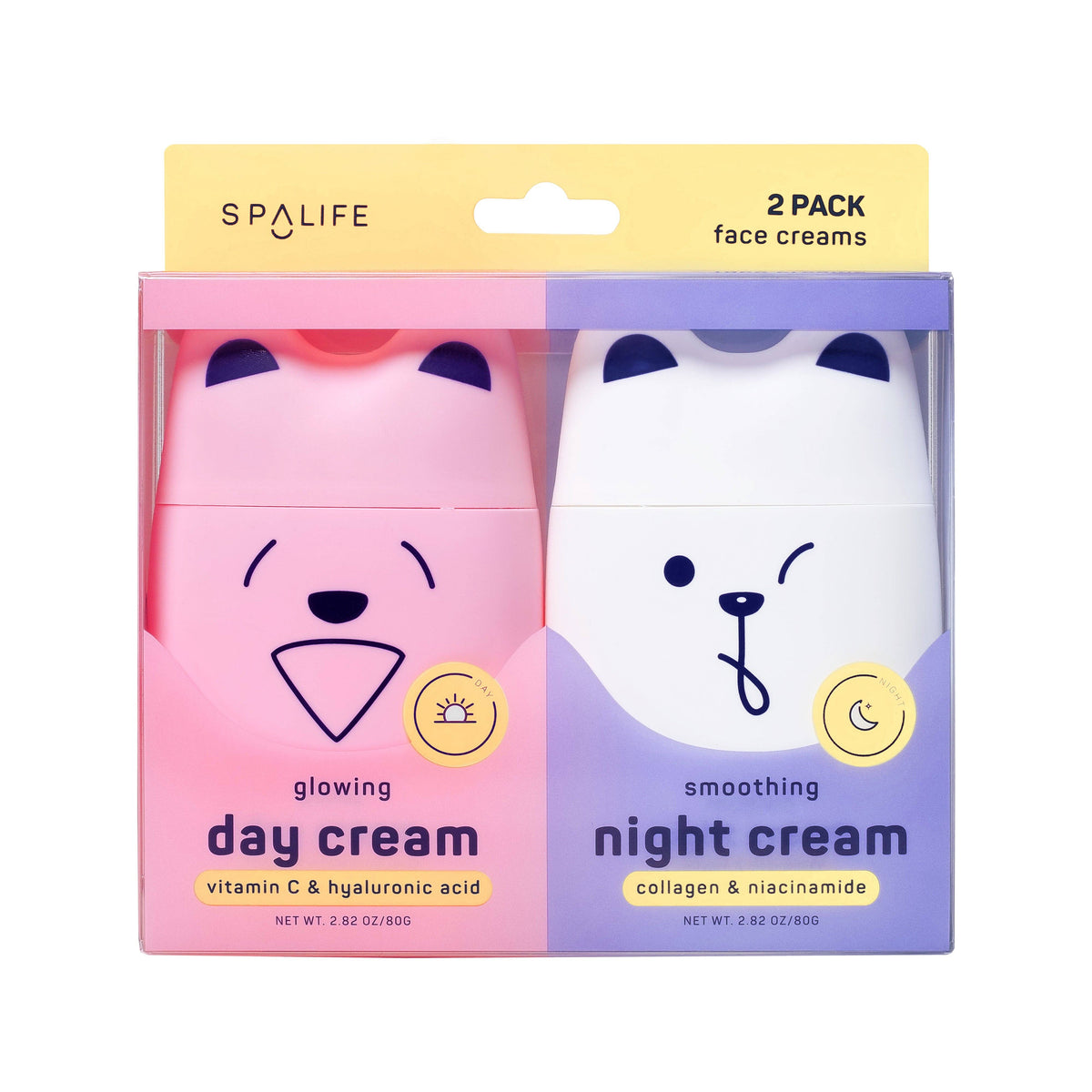 Glowing + Smoothing Day & Night Cream Duo