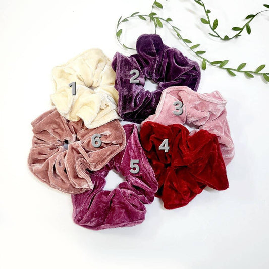 Jumbo Size Velvet Scrunchie