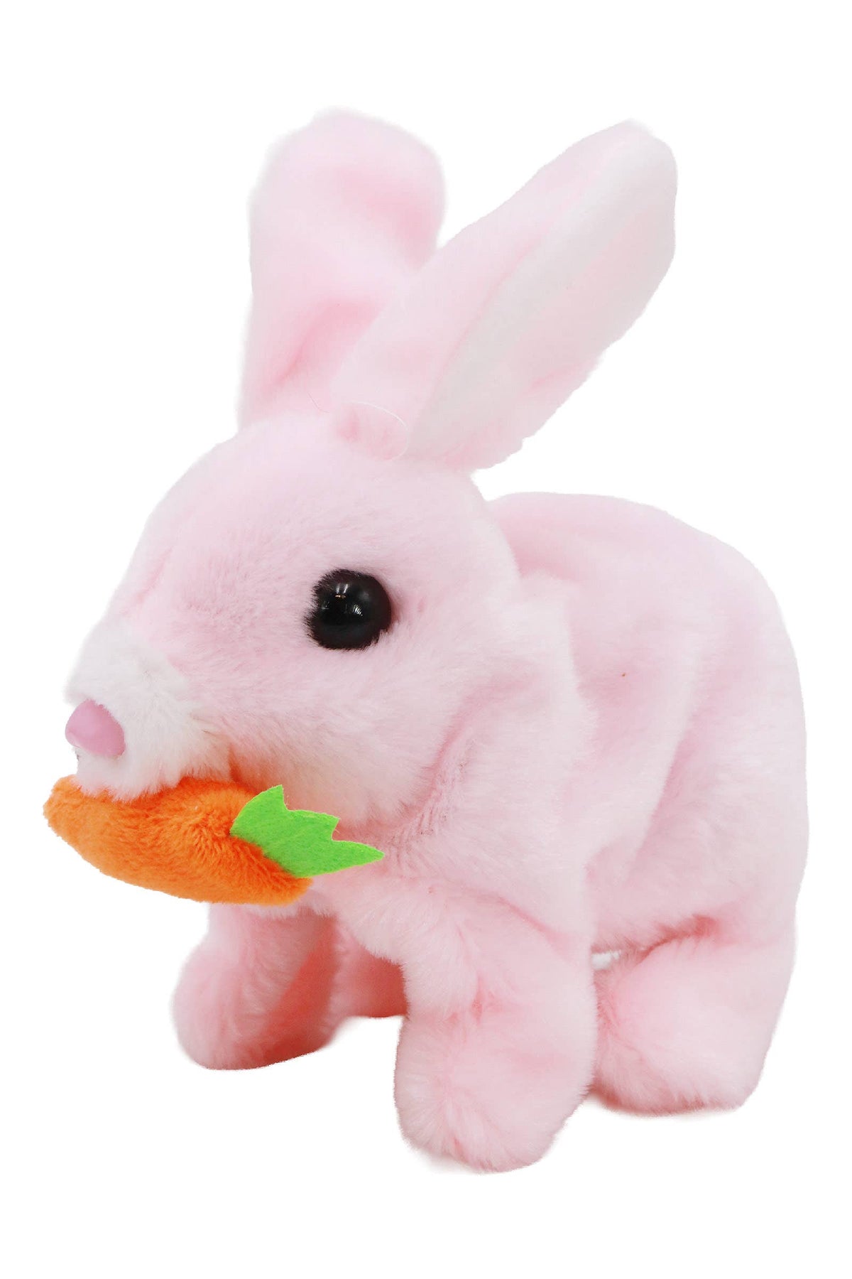 Fuzzy Walking Bunny Rabbit Sound Toy