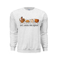 Eat Laugh Nap Repeat Thanksgiving Sweatshirt
