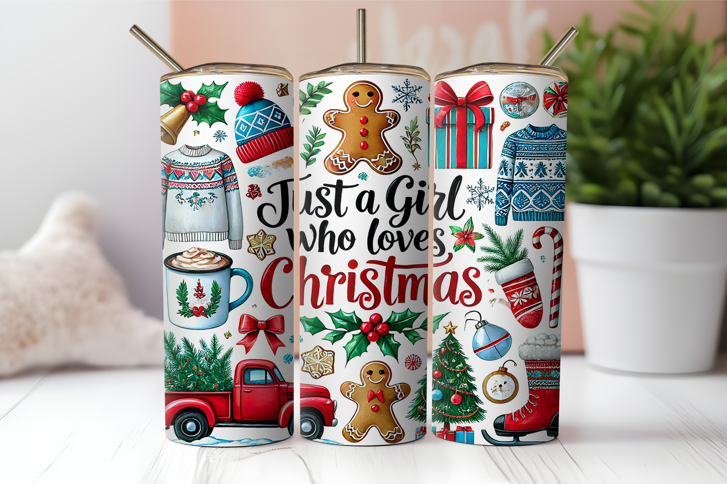 Christmas, 20oz tumbler
