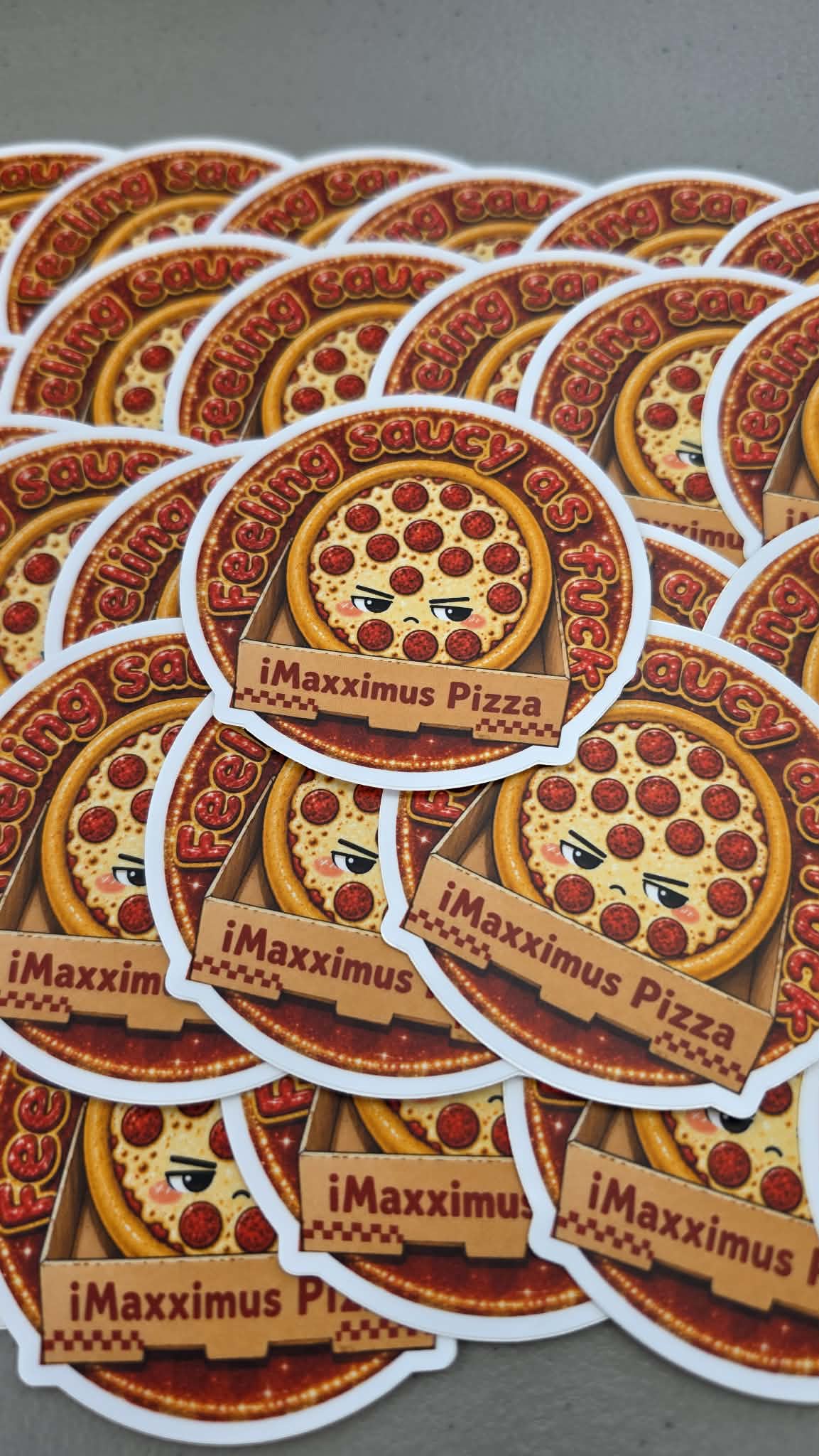 iMaxximus Pizza Sticker