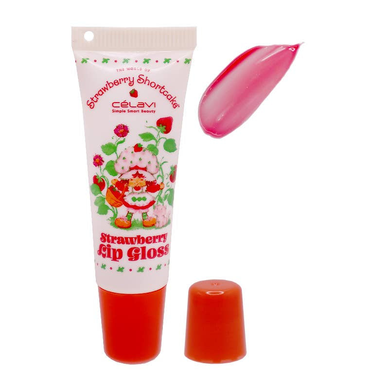 Celavi Strawberry Gloss Balm Duo w/ Charms