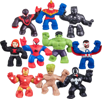 Marvel Goo Jit Zu Mini Stretch Figures