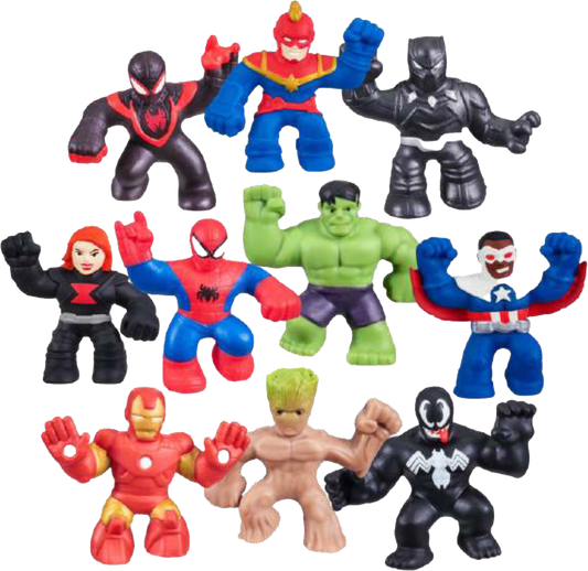 Marvel Goo Jit Zu Mini Stretch Figures