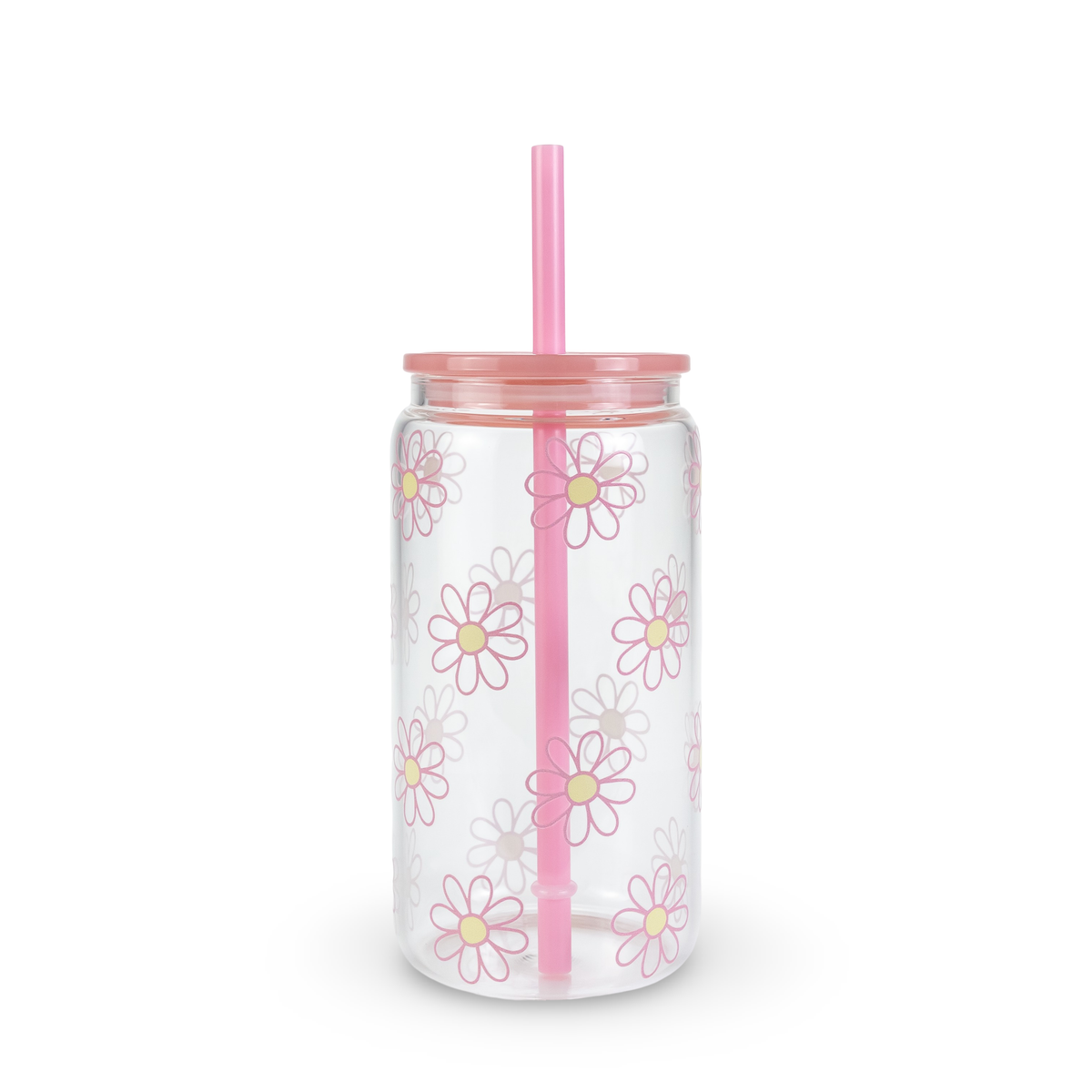 16oz Glass Can Tumbler - Daydream Club