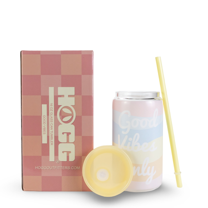 16oz Glass Can Tumbler - Daydream Club