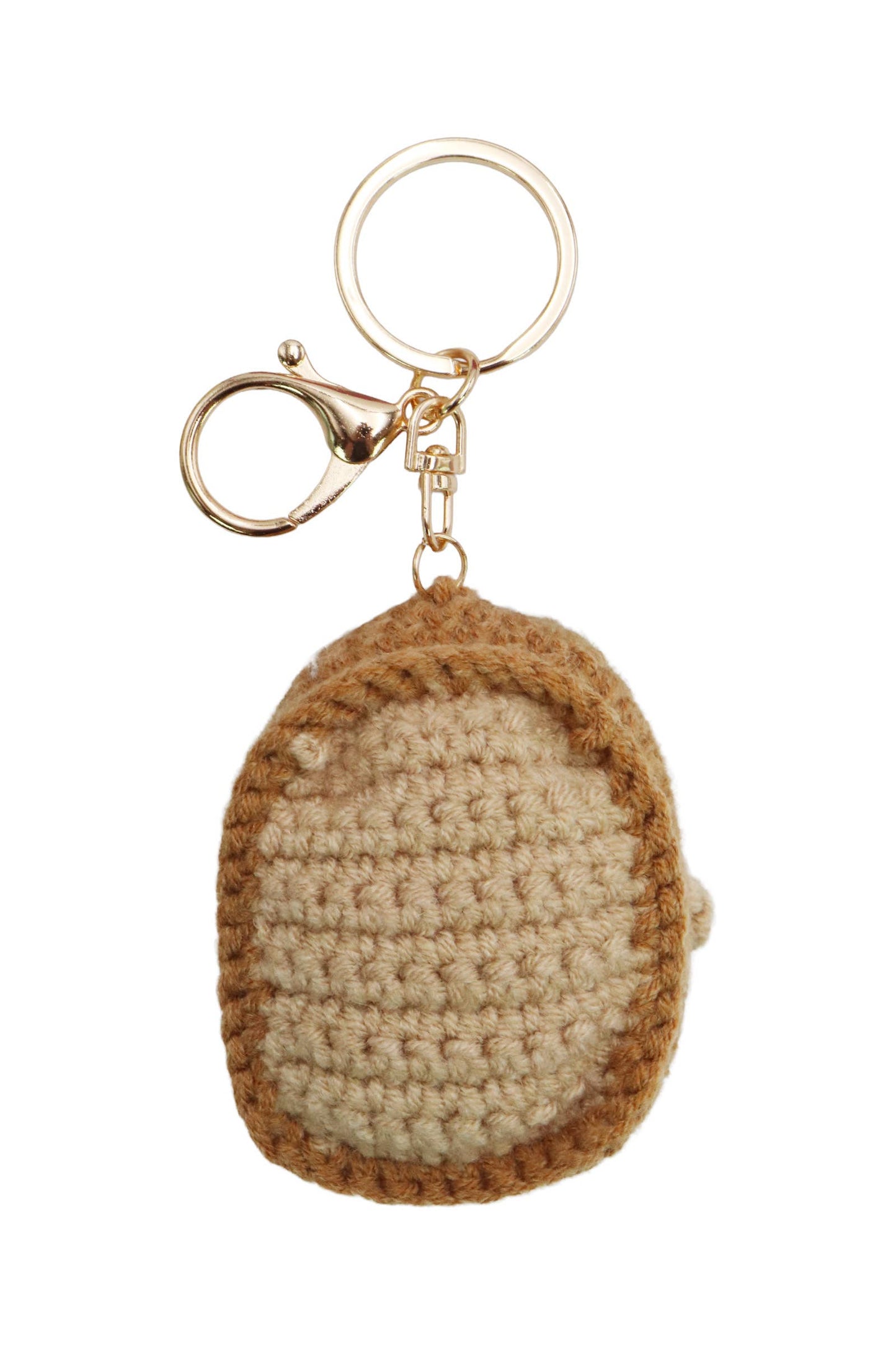 Emotional Support Food Crochet Key Chain