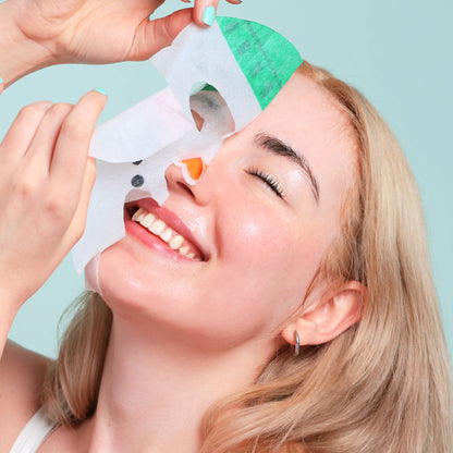 Santa's WorkShop Facial Mask Gift Set, 12 count