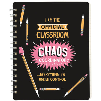 Classroom Chaos Spiral Notebook