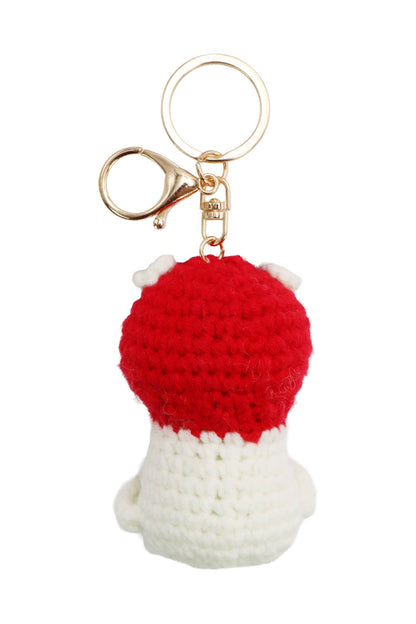 Emotional Support Food Crochet Key Chain