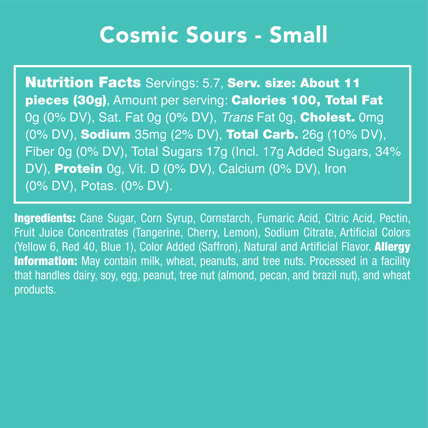 Cosmic Sours