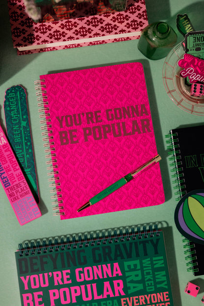 Wicked Inspired Notebook, You're Gonna Be Popular