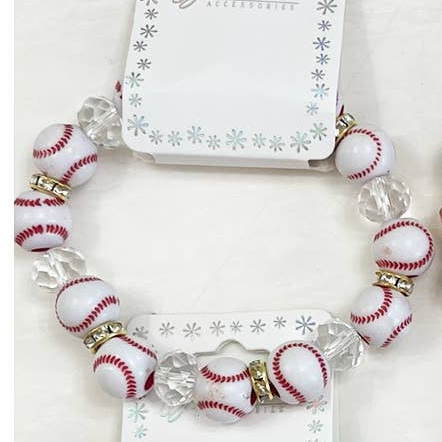 Sports Theme Stretch Bracelet