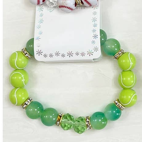 Sports Theme Stretch Bracelet