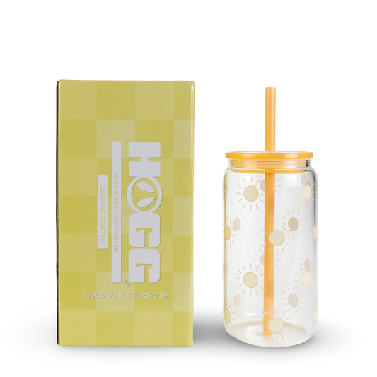 16oz Glass Can Tumbler - Daydream Club